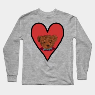 My Valentines Day Bear Long Sleeve T-Shirt